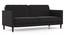 Felicity Sofa Cum Bed (Graphite Grey) by Urban Ladder - Cross View Design 1 - 497753