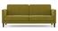 Felicity Sofa Cum Bed (Olive Green) by Urban Ladder - Design 1 Side View - 497754
