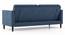 Felicity Sofa Cum Bed (Midnight Indigo Blue) by Urban Ladder - Front View Design 1 - 497758