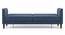Felicity Sofa Cum Bed (Midnight Indigo Blue) by Urban Ladder - Design 1 Close View - 497767