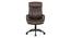 Jean Study Chair (Brown Leatherette) by Urban Ladder - Design 1 - 497783