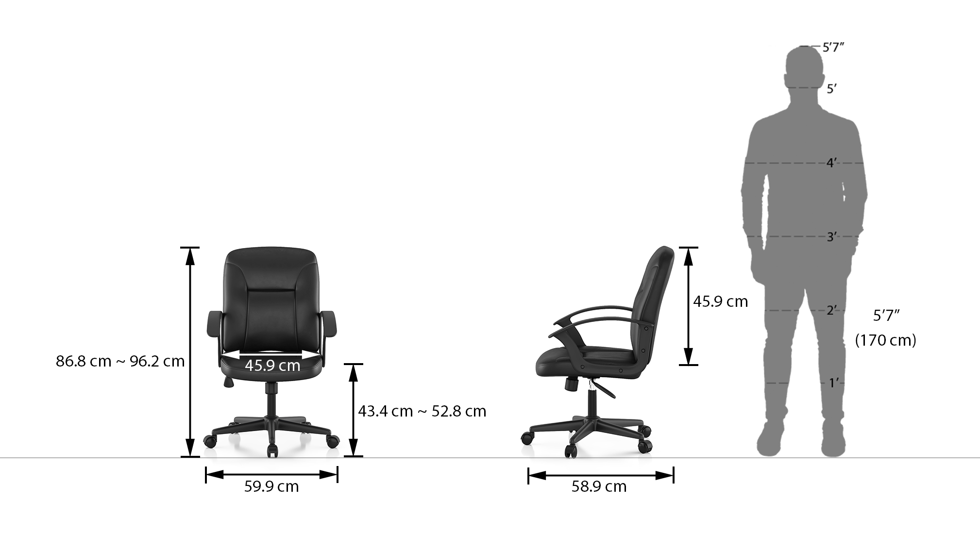 Barry study chair h