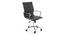 Charles Study Chair - 2 Axis Adjustable (Black) by Urban Ladder - Cross View - 497795