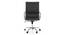 Charles Study Chair - 2 Axis Adjustable (Black) by Urban Ladder - Front View - 497796