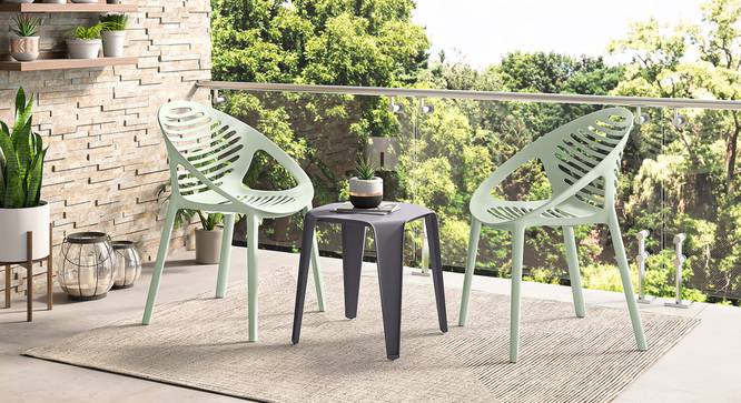 Ibiza Patio Table (Grey) by Urban Ladder - Full View Design 1 - 497804