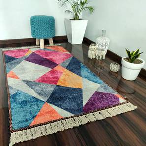 All Decor On Sale Design Multicolor Abstract Polyester Carpet