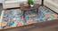 Miranda Multicolour Floral Woven Polyester 7x5 Feet Carpet (Rectangle Carpet Shape, 150 x 210 cm  (59" x 83") Carpet Size, Multicolor) by Urban Ladder - Cross View Design 1 - 498297