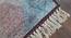 Neil Multicolour Abstract Woven Polyester 5x3 Feet Carpet (Rectangle Carpet Shape, 91 x 152 cm  (36" x 60") Carpet Size, Multicolor) by Urban Ladder - Design 1 Side View - 498348