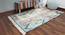 Oprah Multicolour Abstract Woven Polyester 5x3 Feet Carpet (Rectangle Carpet Shape, 91 x 152 cm  (36" x 60") Carpet Size, Multicolor) by Urban Ladder - Cross View Design 1 - 498486