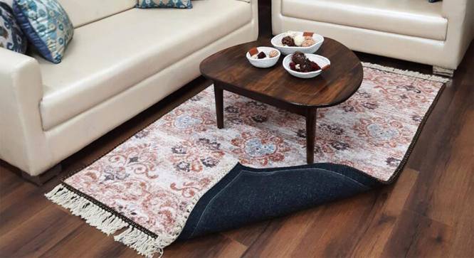 Petula Multicolour Traditional Woven Polyester 5x3 Feet Carpet (Rectangle Carpet Shape, 91 x 152 cm  (36" x 60") Carpet Size, Multicolor) by Urban Ladder - Front View Design 1 - 498526
