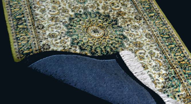 Sarah Multicolour Traditional Woven Polyester 6x4 Feet Carpet (Rectangle Carpet Shape, 120 x 180 cm  (47" x 71") Carpet Size, Multicolor) by Urban Ladder - Front View Design 1 - 498541