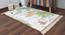 Vaughn Multicolour Abstract Woven Polyester 5x3 Feet Carpet (Rectangle Carpet Shape, 91 x 152 cm  (36" x 60") Carpet Size, Multicolor) by Urban Ladder - Cross View Design 1 - 498690