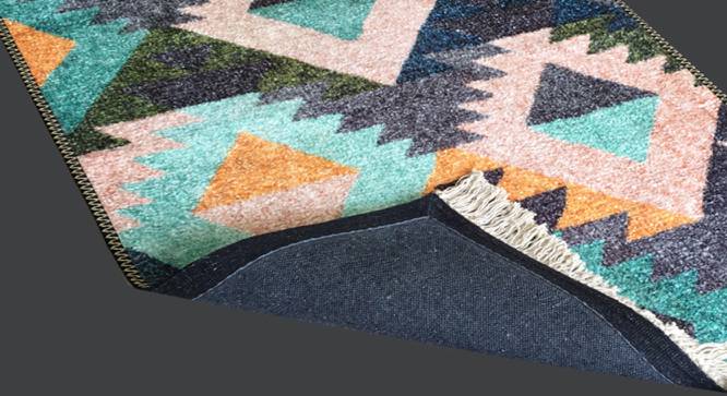 Usher Multicolour Traditional Woven Polyester 5x3 Feet Carpet (Rectangle Carpet Shape, 91 x 152 cm  (36" x 60") Carpet Size, Multicolor) by Urban Ladder - Front View Design 1 - 498714