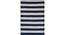 Milan Blue Geometric Hand-Knotted Wool 6x4 Feet Carpet (Blue, Rectangle Carpet Shape) by Urban Ladder - Cross View Design 1 - 498847
