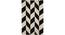 Elena Black Geometric Hand-Tufted Wool 6x4 Feet Carpet (Black, Rectangle Carpet Shape) by Urban Ladder - Cross View Design 1 - 498849