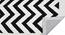 Jena Black Geometric Hand-Tufted Wool 6x4 Feet Carpet (Black, Rectangle Carpet Shape) by Urban Ladder - Design 1 Side View - 498872