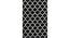 Venice Black Geometric Hand-Tufted Wool 6x4 Feet Carpet (Black, Rectangle Carpet Shape) by Urban Ladder - Cross View Design 1 - 498980