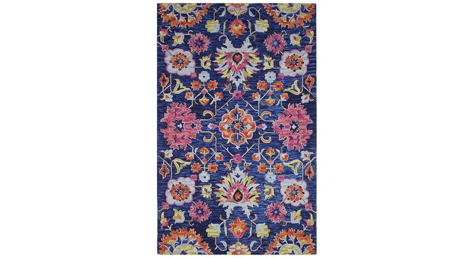 Mirandela Multicolor Floral Hand-Tufted Wool 8x5 Feet Carpet (Rectangle Carpet Shape, Multicolor) by Urban Ladder - Cross View Design 1 - 498984