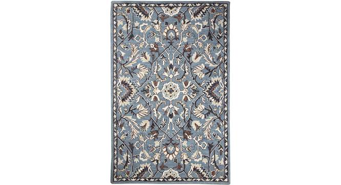 Cashel Multicolor Floral Hand-Tufted Wool 8x5 Feet Carpet (Rectangle Carpet Shape, Multicolor) by Urban Ladder - Cross View Design 1 - 498986