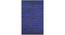 Shannon Blue Solid Woven Cotton 6x4 Feet Dhurrie (Blue, 122 x 183 cm  (48" x 72") Carpet Size) by Urban Ladder - Cross View Design 1 - 498991