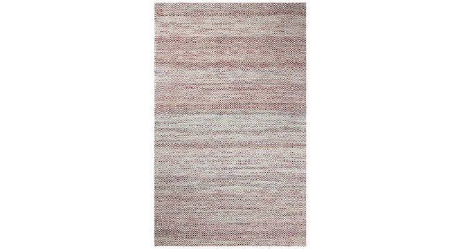 Thatcher Multicolor Geometric Woven Wool 6x4 Feet Dhurrie (122 x 183 cm  (48" x 72") Carpet Size, Multicolor) by Urban Ladder - Cross View Design 1 - 498992
