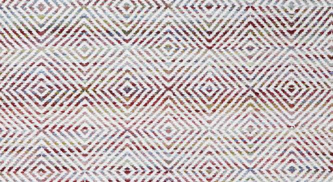 Thatcher Multicolor Geometric Woven Wool 6x4 Feet Dhurrie (122 x 183 cm  (48" x 72") Carpet Size, Multicolor) by Urban Ladder - Front View Design 1 - 499041