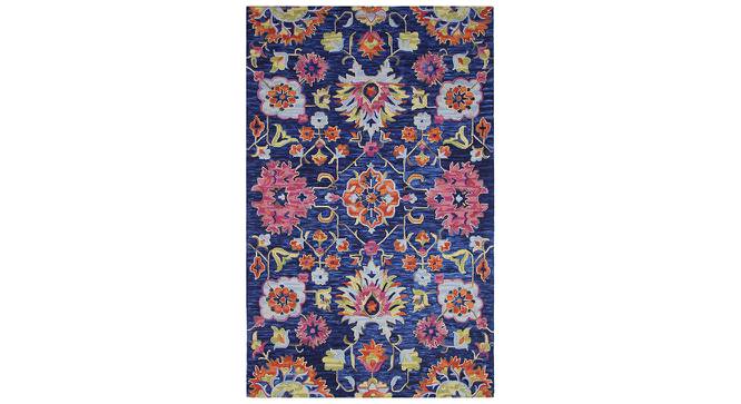 Vicenza Multicolor Floral Hand-Tufted Wool 6x4 Feet Carpet (Rectangle Carpet Shape, Multicolor) by Urban Ladder - Cross View Design 1 - 499065