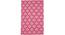 Palmer Pink Geometric Woven Wool 8x5 Feet Dhurrie (Pink, 152 x 244 cm  (60" x 96") Carpet Size) by Urban Ladder - Cross View Design 1 - 499112