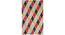 Prescott Multicolor Geometric Woven Wool 6x4 Feet Dhurrie (122 x 183 cm  (48" x 72") Carpet Size, Multicolor) by Urban Ladder - Cross View Design 1 - 499140