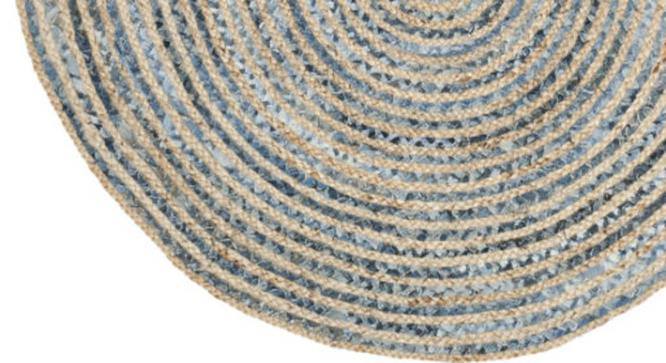 Monroe Grey Solid Woven Jute 5x3 Feet Runner (Grey) by Urban Ladder - Front View Design 1 - 499162