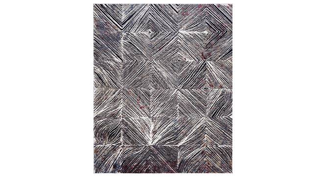 Loie Multicolor Geometric Machine made Synthetic Fiber 7x5.3 Feet Carpet (Rectangle Carpet Shape, Multicolor) by Urban Ladder - Cross View Design 1 - 499225