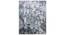 Kehlani Dark Grey/Shrink Blue Abstract Machine made Synthetic Fiber 6x4 Feet Carpet (Rectangle Carpet Shape, Dark Grey, Shrink Blue) by Urban Ladder - Cross View Design 1 - 499236