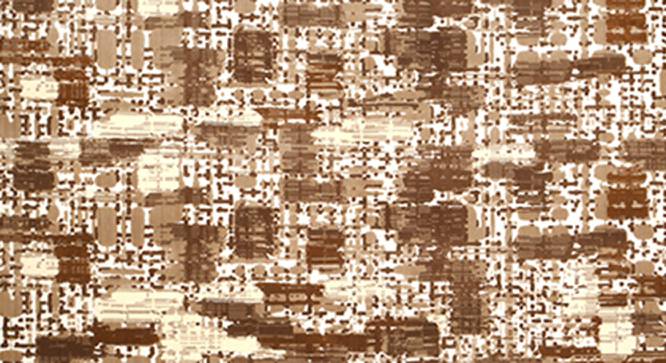 Kiefer Cream Geometrical Machine made Synthetic Fiber 6.6x4.6 Feet Carpet (Cream, Rectangle Carpet Shape) by Urban Ladder - Front View Design 1 - 499437