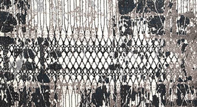 Kourtney Beige/Cream Abstract Machine made Synthetic Fiber 6x4 Feet Carpet (Rectangle Carpet Shape, Beige,Cream) by Urban Ladder - Front View Design 1 - 499444