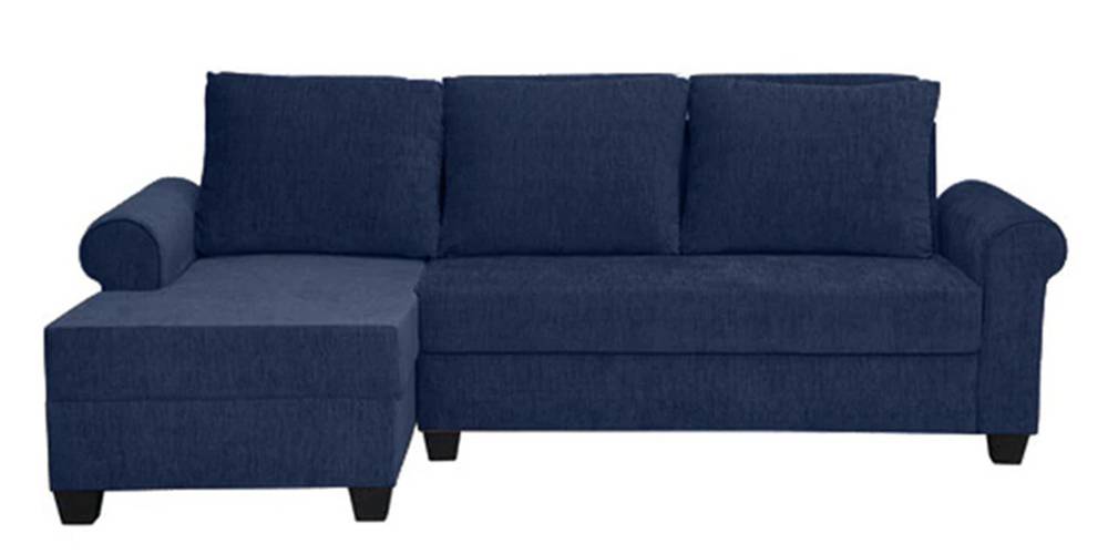 Barcelona Sectional Fabric Sofa (Blue) by Urban Ladder - - 