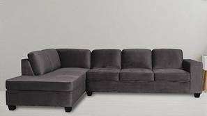 Urel Sectional Fabric Sofa (Grey)