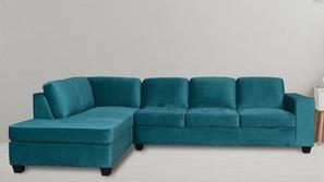 Urel Sectional Fabric Sofa (Teal)