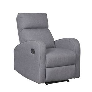 Potenza fabric 1 seater recliner in grey color lp
