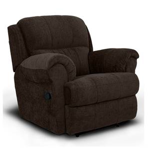 Boston fabric 1 seater recliner in brown color lp
