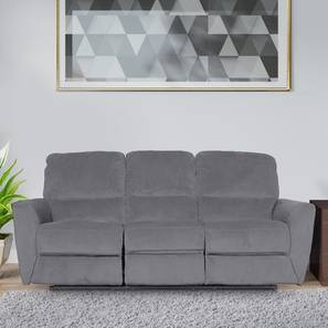 Altamura fabric 3 seater recliner in grey color lp