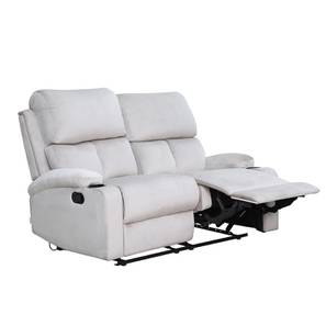 Recliners Design Roma Fabric Two Seater Manual Recliner in Grey Colour