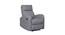 Potenza Fabric 1 Seater Manual Recliner In Grey Color (Grey, One Seater) by Urban Ladder - Design 1 Full View - 499778