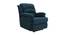 Alexandria Fabric 1 Seater Manual Recliner In Teal Color (Teal, One Seater) by Urban Ladder - Design 1 Full View - 499784