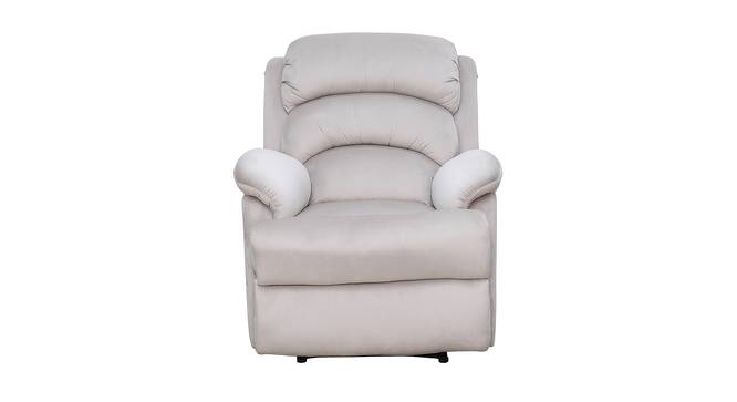 Alexandria Fabric 1 Seater Electric Recliner In Buff Color (One Seater, Buff) by Urban Ladder - Design 1 Full View - 499787