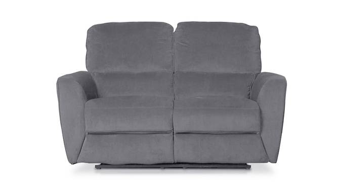 Altamura Fabric 2 Seater Manual Recliner In Grey Color (Grey, Two Seater) by Urban Ladder - Design 1 Full View - 499788