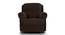 Boston Fabric 1 Seater Manual Recliner In Brown Color (Brown, One Seater) by Urban Ladder - Cross View Design 1 - 499805