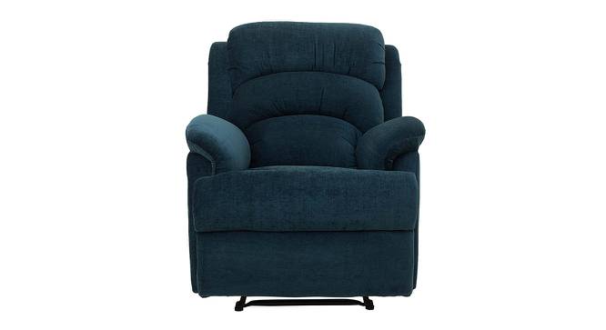 Alexandria Fabric 1 Seater Manual Recliner In Teal Color (Teal, One Seater) by Urban Ladder - Cross View Design 1 - 499807