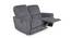 Altamura Fabric 2 Seater Electric Recliner In Grey Color (Grey, Two Seater) by Urban Ladder - Cross View Design 1 - 499812
