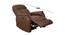 Hero Leatherette 1 Seater Manual Recliner In Brown Color (Brown, One Seater) by Urban Ladder - Design 1 Close View - 499838