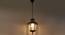 Milan Hanging Light (White & Brown) by Urban Ladder - Front View Design 1 - 499881